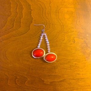 Handmade Cherry Earrings